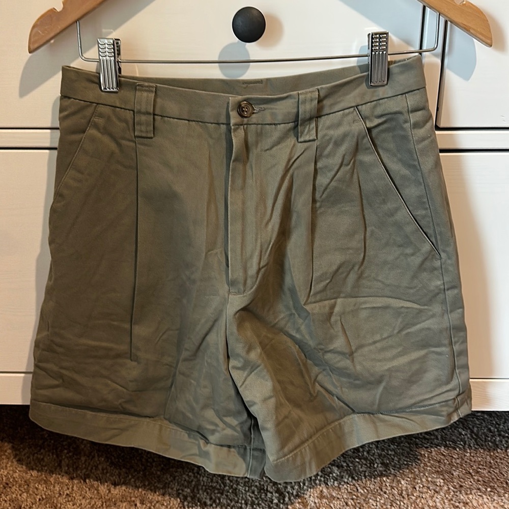 Green shorts